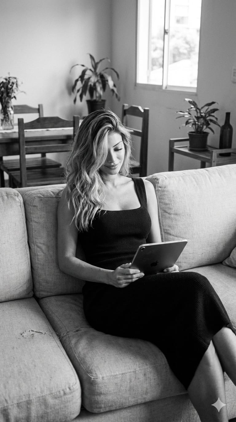 Interior de apartamento gerenciado pela EZRA em Assunção