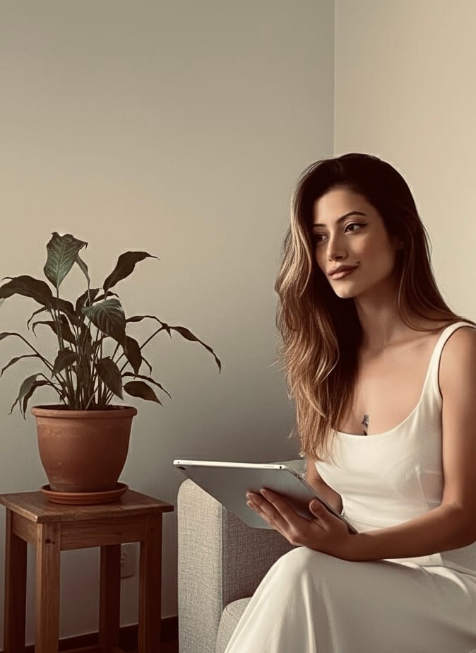 Thaissa, fundadora da EZRA Property Management em Assunção, Paraguai